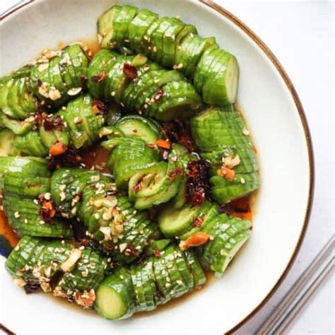 easy and quick spicy asian cucumber salad christie at home