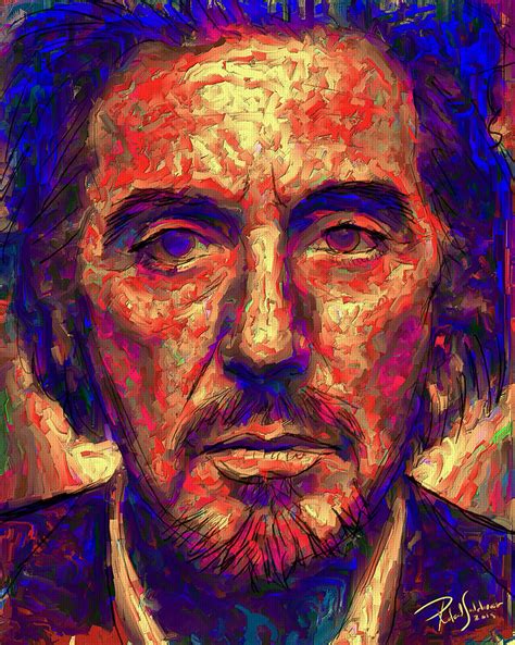 Al Pacino Painting By Roland Saldivar Fine Art America