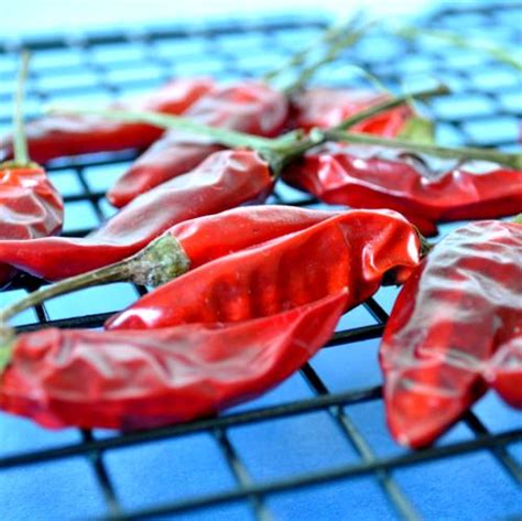 Rack Drying Chilli Peppers How To