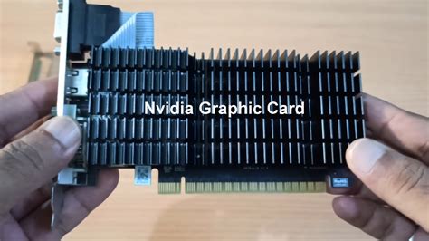 How To Install New Graphic Card Pcie Nvidia Display Drivers