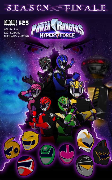 Power Rangers Hyperforce Season Finale Cover By Thehappyandying On