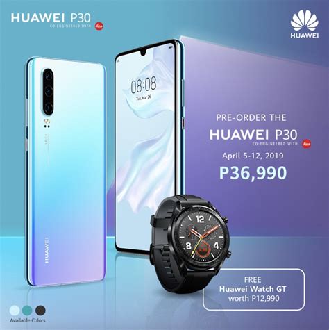 Huawei Philippines Unveils The Price Of The P30 And P30 Pro Jam