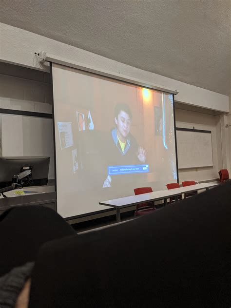 We Are Watching Michael Reeves In Class To Learn About Surveillance And