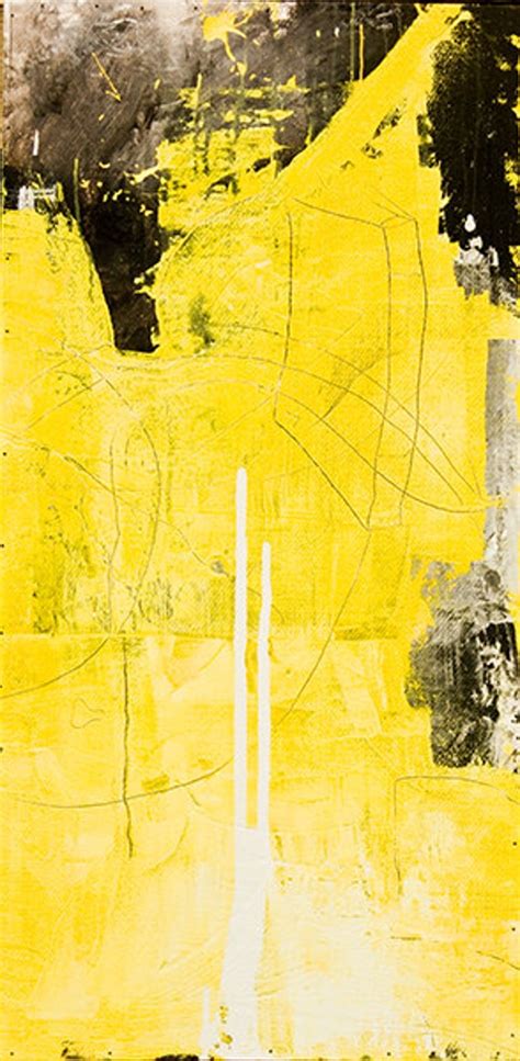 Yellow And Black Abstract Painting Rgciv122011no18 Eoc1