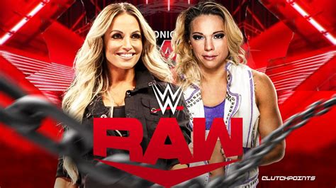 Wwe Trish Stratus Gives Raw A Proper Introduction To Zoey Stark