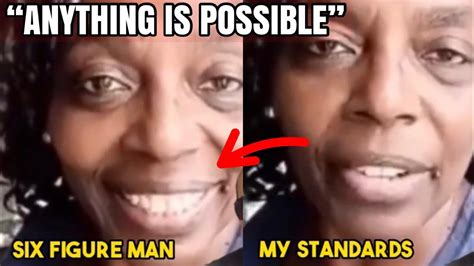 61 Year Old Woman Demands A 6 Figure Man “ive Raised My Standards” Youtube