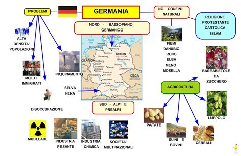 Verifica Di Geografia Germania Seconda Media - MAPPER: GERMANIA