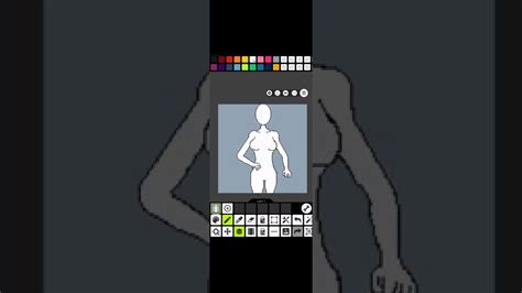Making Female Body Pixel Art For The First Time Youtube