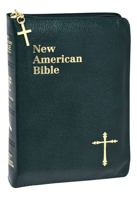 New American Bible St Joseph T Edition Green Zippered
