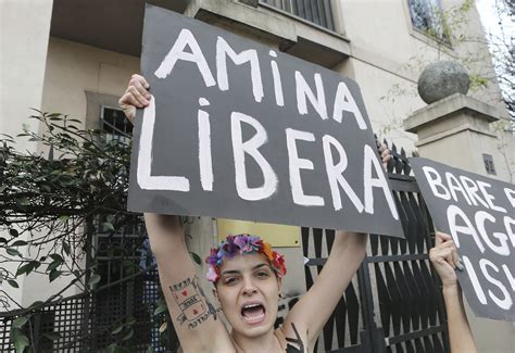 Mideast Feminists Reject Topless Protests Across Europe Cbs News