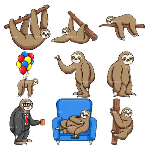 Top 152 Cute Sloth Cartoon