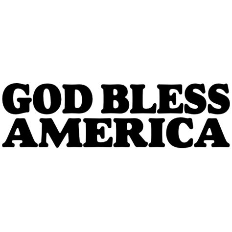 God Bless America Sticker Decals And Stickers Money