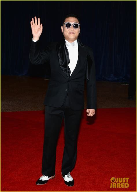 Psy White House Correspondents Dinner 2013 Red Carpet Photo 2859551