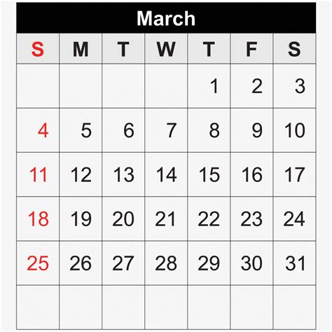 2012 March Calendar Printable Calendar