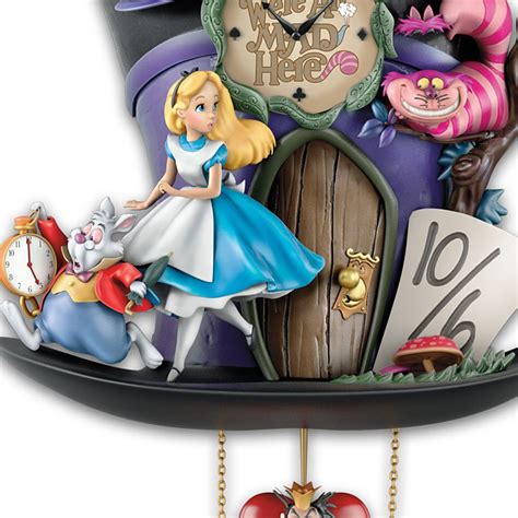 Bradford Exchange The Disney Alice In Wonderland Mad Hatter Light Up