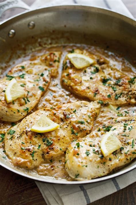 One Skillet Lemon Garlic Chicken Recipe | Little Spice Jar