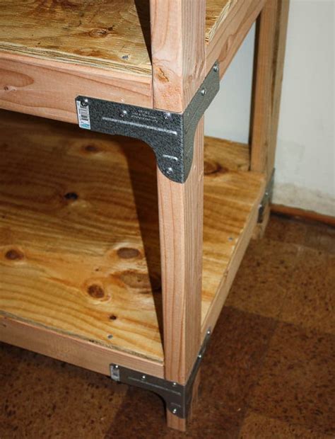The supports for the shelves we ripped from those same sheets. DIY 2x4 Shelving Unit - Sweet Pea