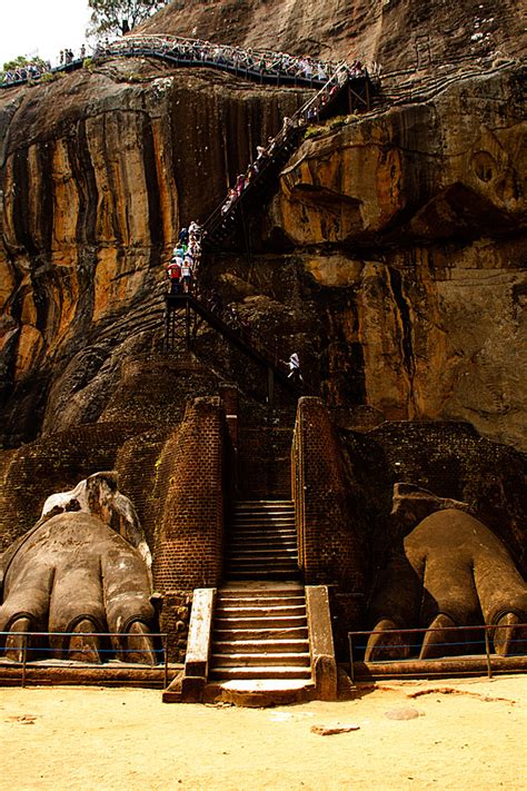 Sigiriya Rock The Eighth Wonder Of The Ancient World Sri Lanka For