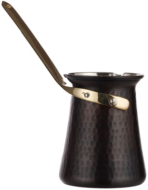 Buy CopperBull DEMMEX Gorgeous Turkish Greek Hammered Copper Coffee Pot