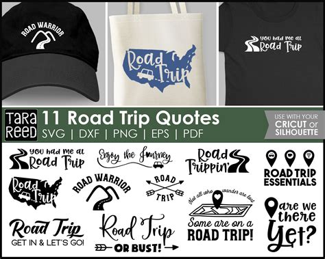 Road Trip Svg Files For Cricut Or Silhouette Road Trip Tote Etsy Canada