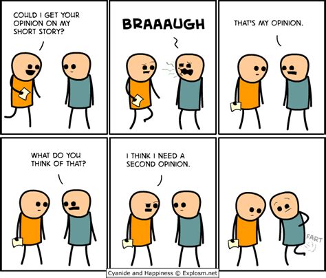 Cyanide And Happiness Second Opinion Cyanide And Happiness Comics