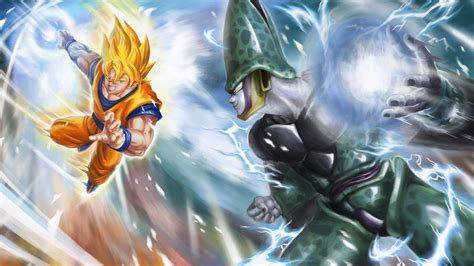 Goku Vs Cell Wallpapers Top Free Goku Vs Cell Backgrounds