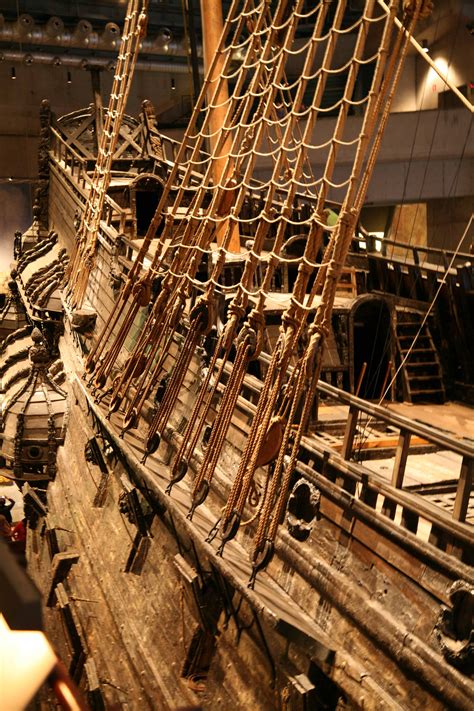A View Of The Swedish Warship Vasas Stern Vasa Museum Eiffel