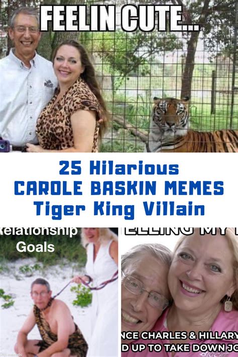 25 HILARIOUS Carole Baskin Memes Netflix S Tiger King Villain