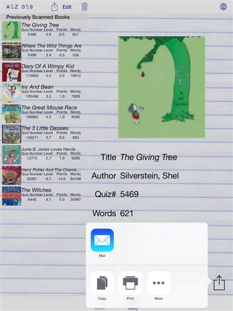 Bookscanner App Screenshot