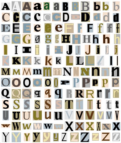 Alphabet Lettersalphabetlettersa Zcut Free Image From