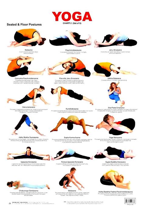 Pdf Printable Yoga Poses Chart