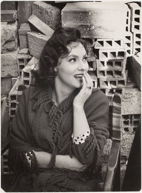 Gina Lollobrigida Italy International Center Of Photography