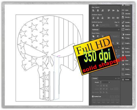 Punisher Skull Svg Png Ai And Dxf Filesplice Blue Thin Etsy