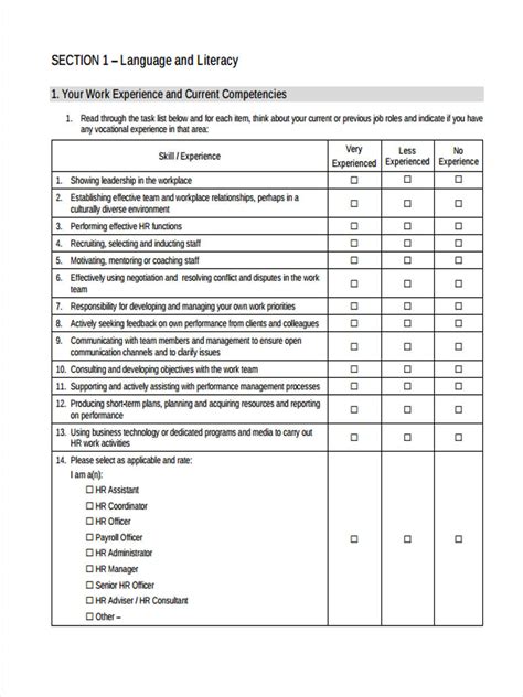 Designed to assess critical thinking and numerical reasoning in a very efficient 20 minute assessment. FREE 5+ Pre Training Assessment Forms in PDF