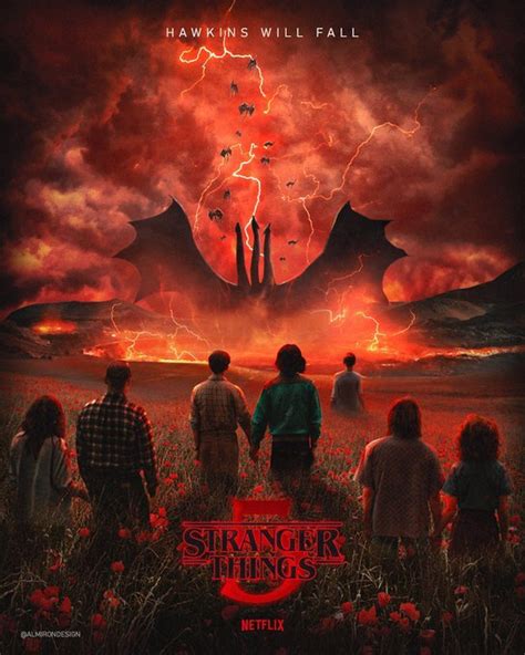 Stranger Things Season 5 Poster By Fans