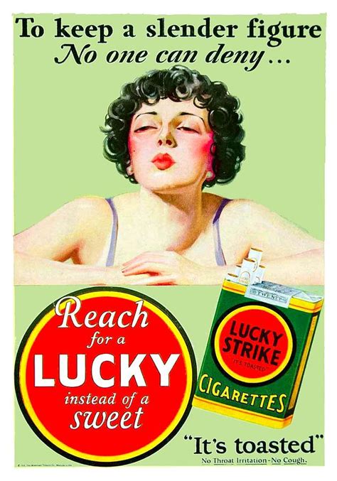 Lucky Strike Cigarettes Ad