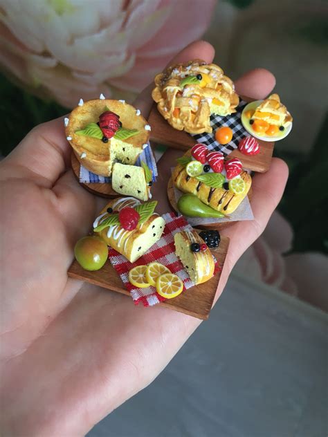 Dollfoods на Etsy Miniature Food Food Sculpture Miniature Crafts