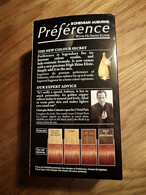 Superior preference hair color kits have been our gold standard in hair dyes since 1973; Elbel Beauty: L'Oreal Preference Sardinia 7.34 Golden ...