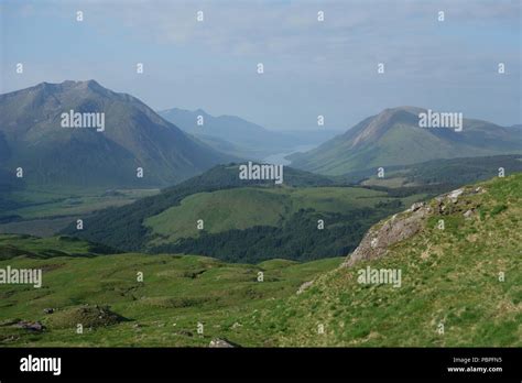 The Munro Ben Starav Loch Etive And The Corbett Beinn Trilleachan From