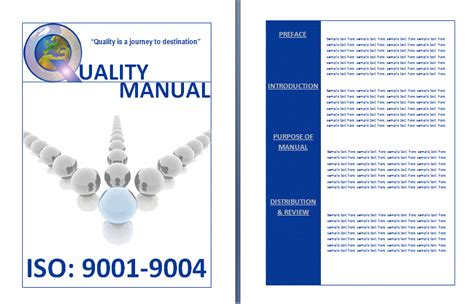 Quality Manual Template Free