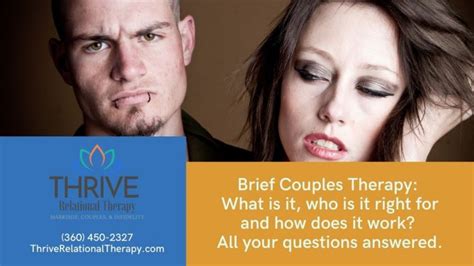 Brief Couples Therapy What Is It Who Is It Right For And How Does It
