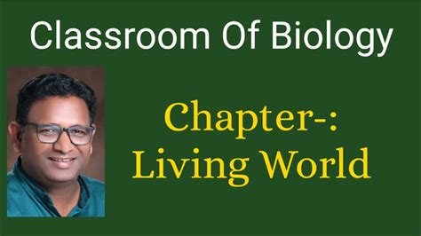 11th Class Biology Chapter 1 Living World Part 1 YouTube