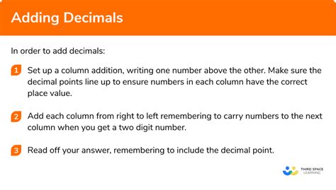 Decimals Gcse Maths Steps Examples And Worksheet