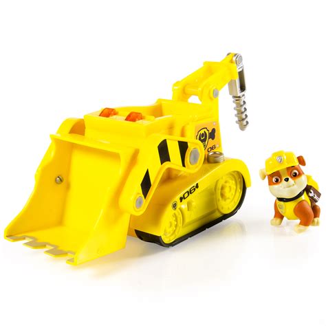 Paw Patrol Rubbles Lights And Sounds Construction Truck Vehicle With