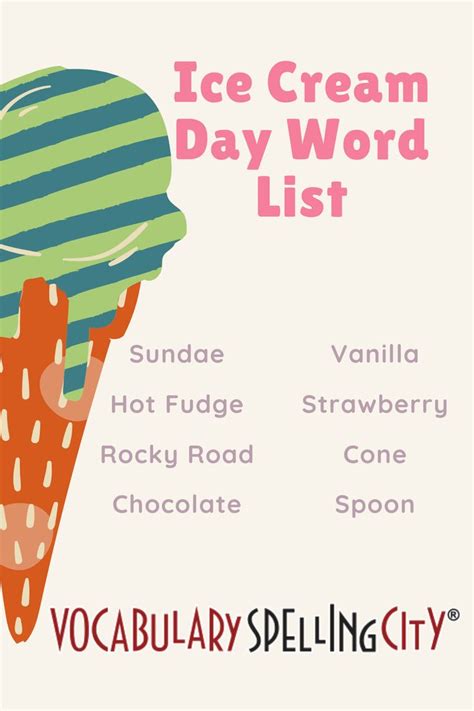 Ice Cream Slang Word Letter Words Unleashed Exploring The Beauty Of