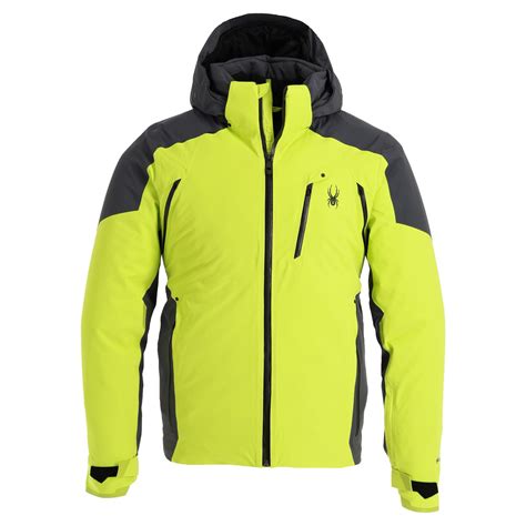 Spyder Vanqysh Gtx Ski Jacket Men Lime Green