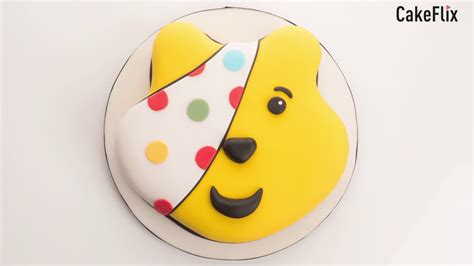 Bbc Children In Need Easy Pudsey The Bear Cake Bite Sized Youtube