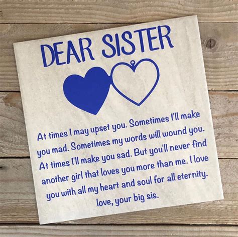 Inspirational sister necklace message card jewelry gift for sister from brother. Gift Ideas For Your Brother #birthdaygifts | Christmas ...