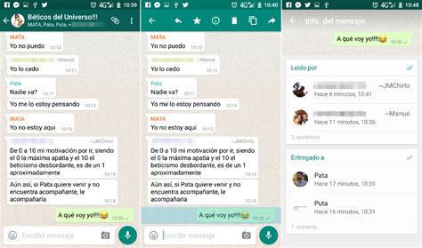 Como Saber Que Miembros De Un Grupo De Whatsapp A Le Do Mi Mensaje