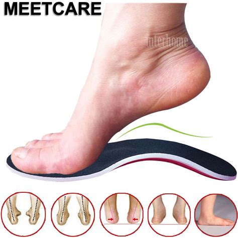 Orthopedic insoles orthotics flat foot health sole pad for shoes insert arch support pad for plantar fasciitis feet care insoles. Orthotic Insoles Flat Feet Arch Support Shoe Inserts for ...